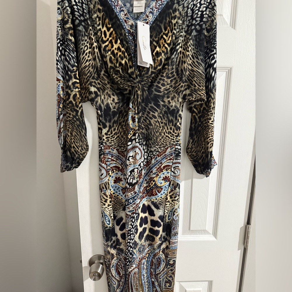 Camila twist front dress size small - Picture 9 of 11